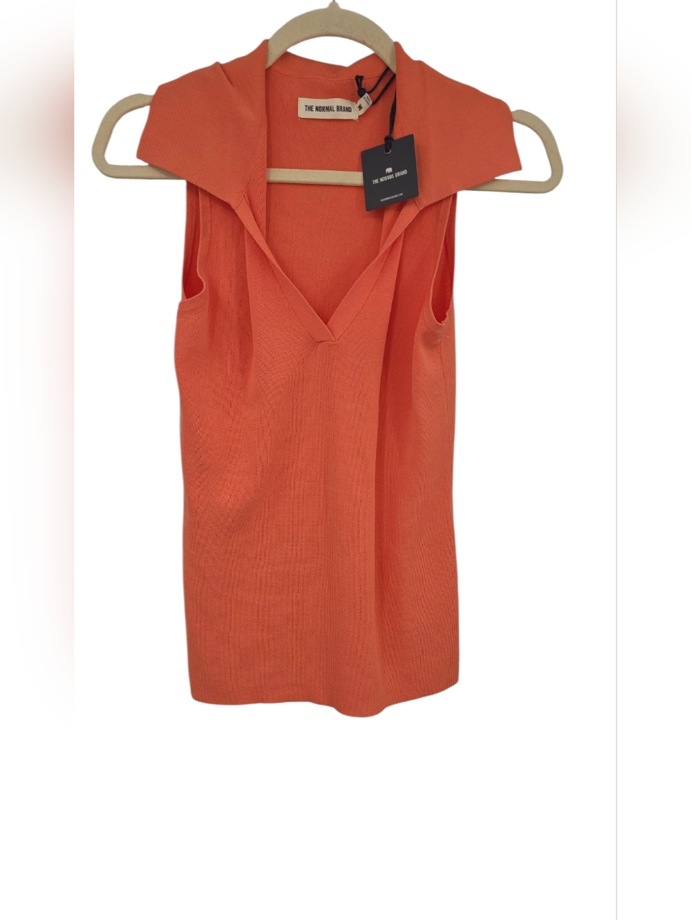 New The Normal Brand Orange Tank Medium
